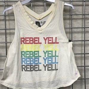 REBEL YELL GIRLS - RY Rainbow V-Neck Tank